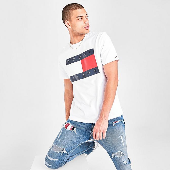 White Tommy Jeans Men's Tommy Classics T-Shirt 