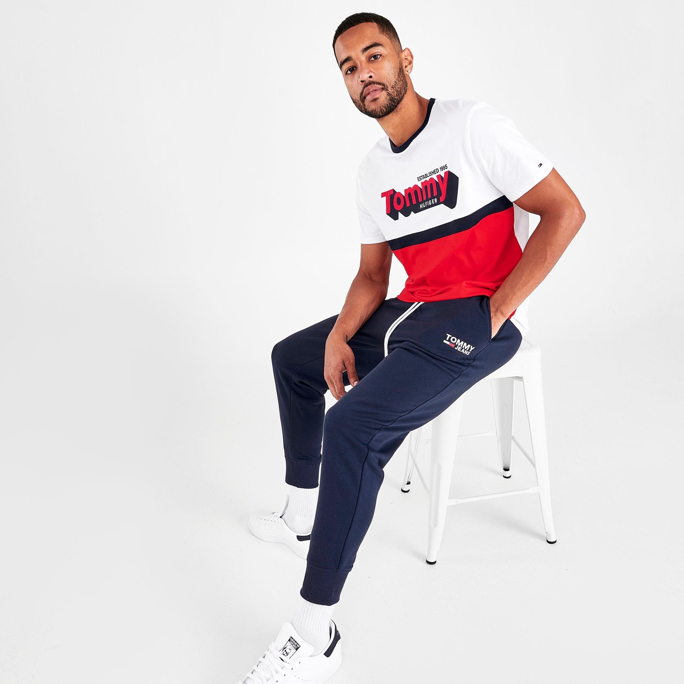 tommy hilfiger fleece joggers