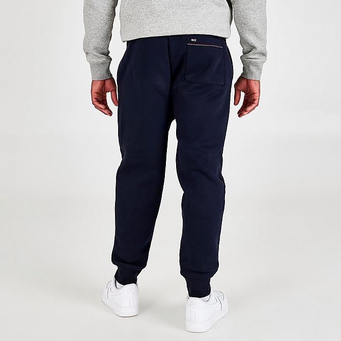 Back Right view of Men's Tommy Jeans Edward Jogger Pants in Navy Click to zoom