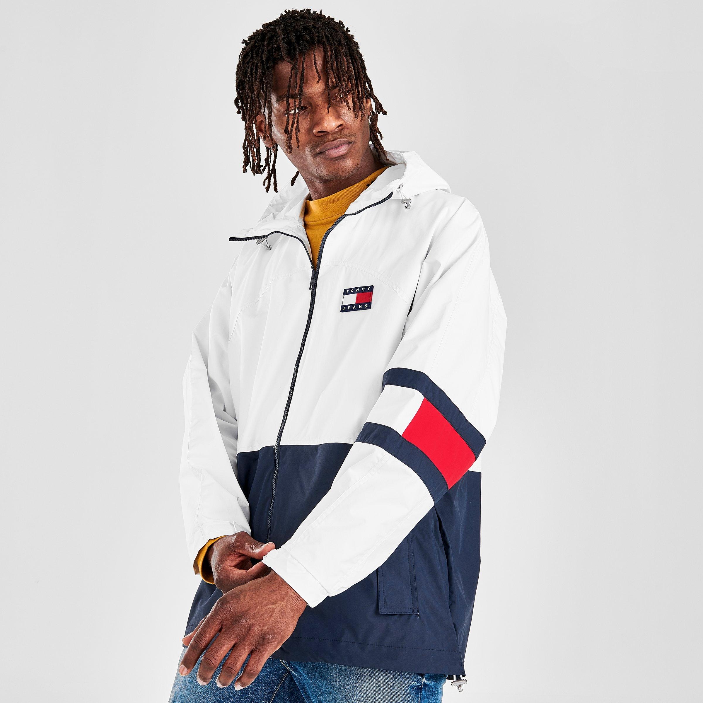 white tommy hilfiger jacket