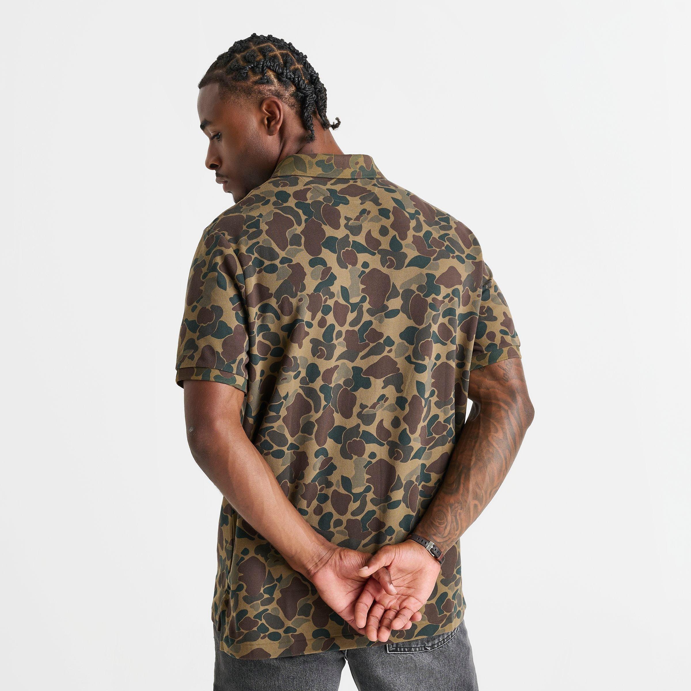 Men's Polo Ralph Lauren Big Pony Camo Mesh Shirt