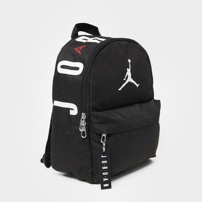 Jordan Kids' Air Lunch Bag and Backpack in Black/Black | 100% Polyester