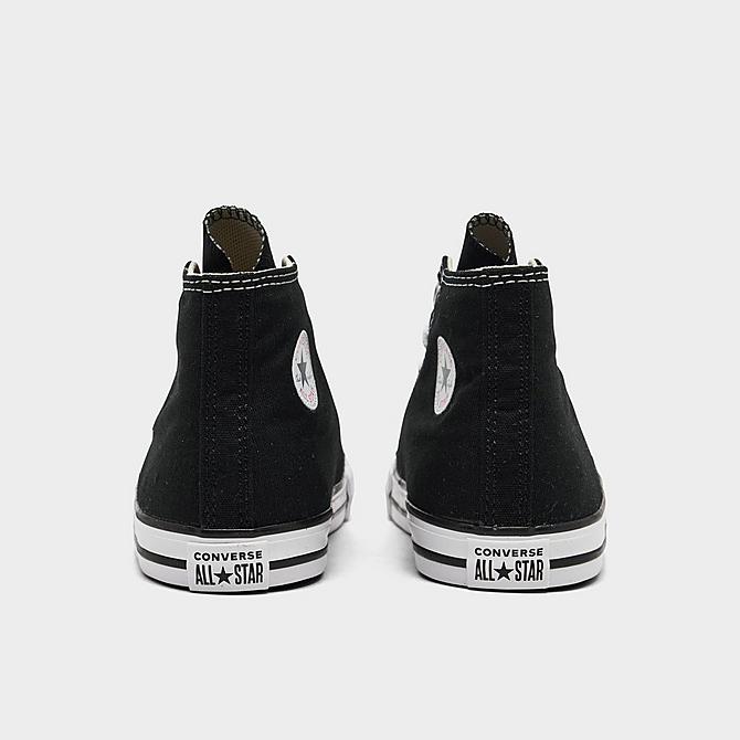 Left view of Kids' Toddler Converse Chuck Taylor Hi Casual Shoes in Black Click to zoom