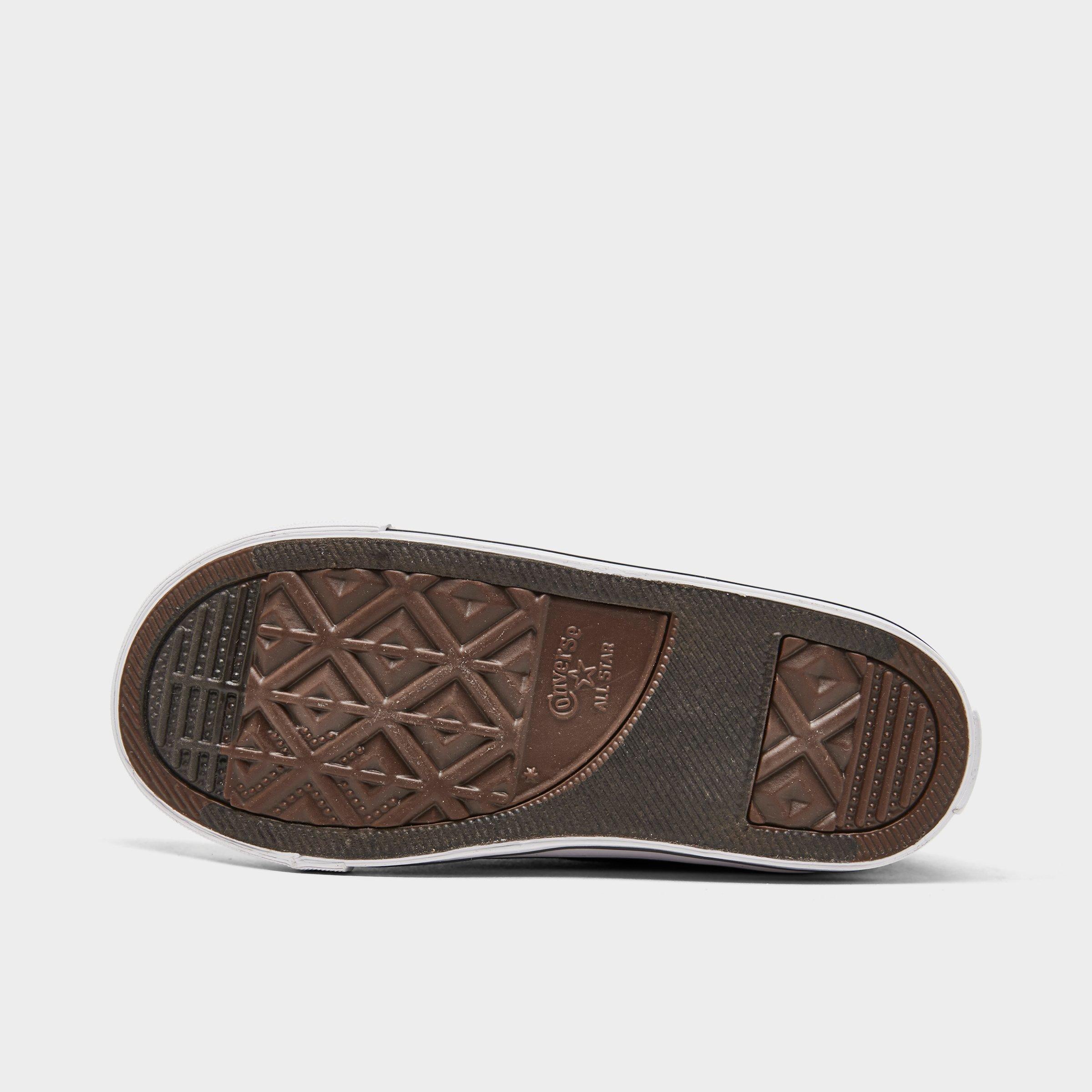 brown toddler converse