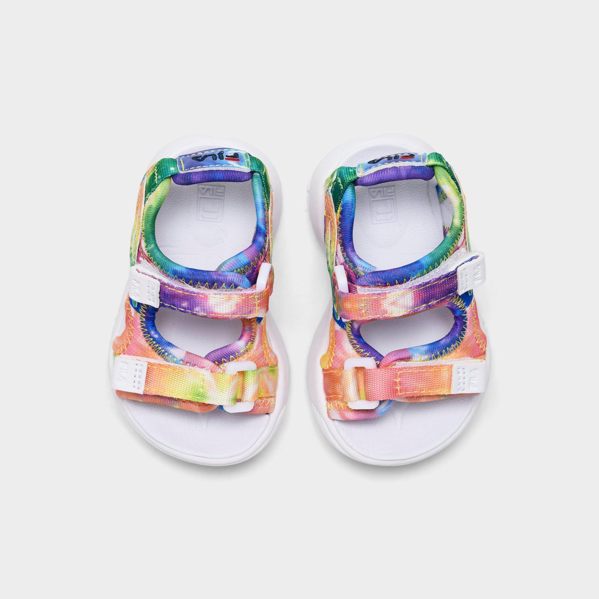fila baby sandals