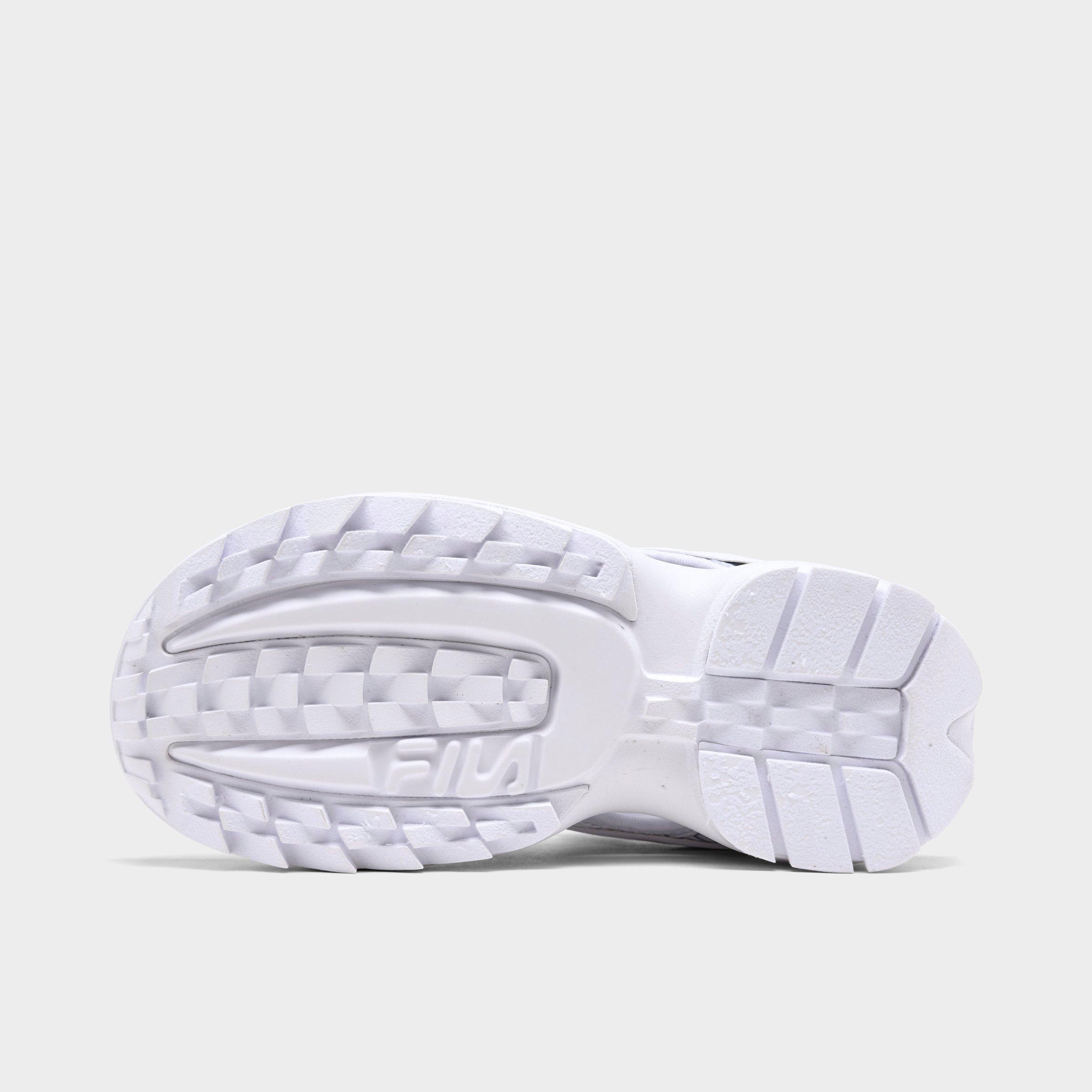 fila sandals kids white