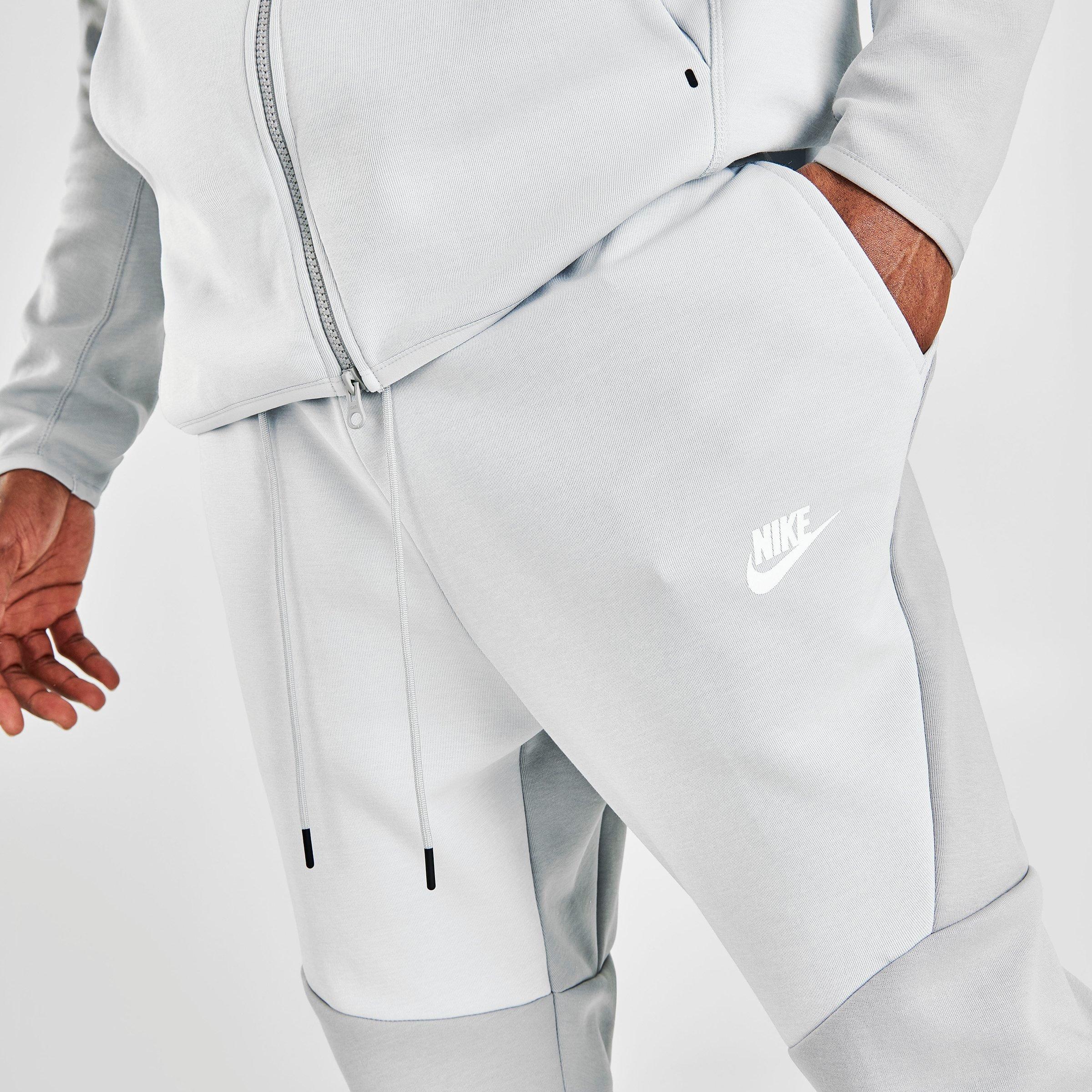 nike tech fleece pants men's grey