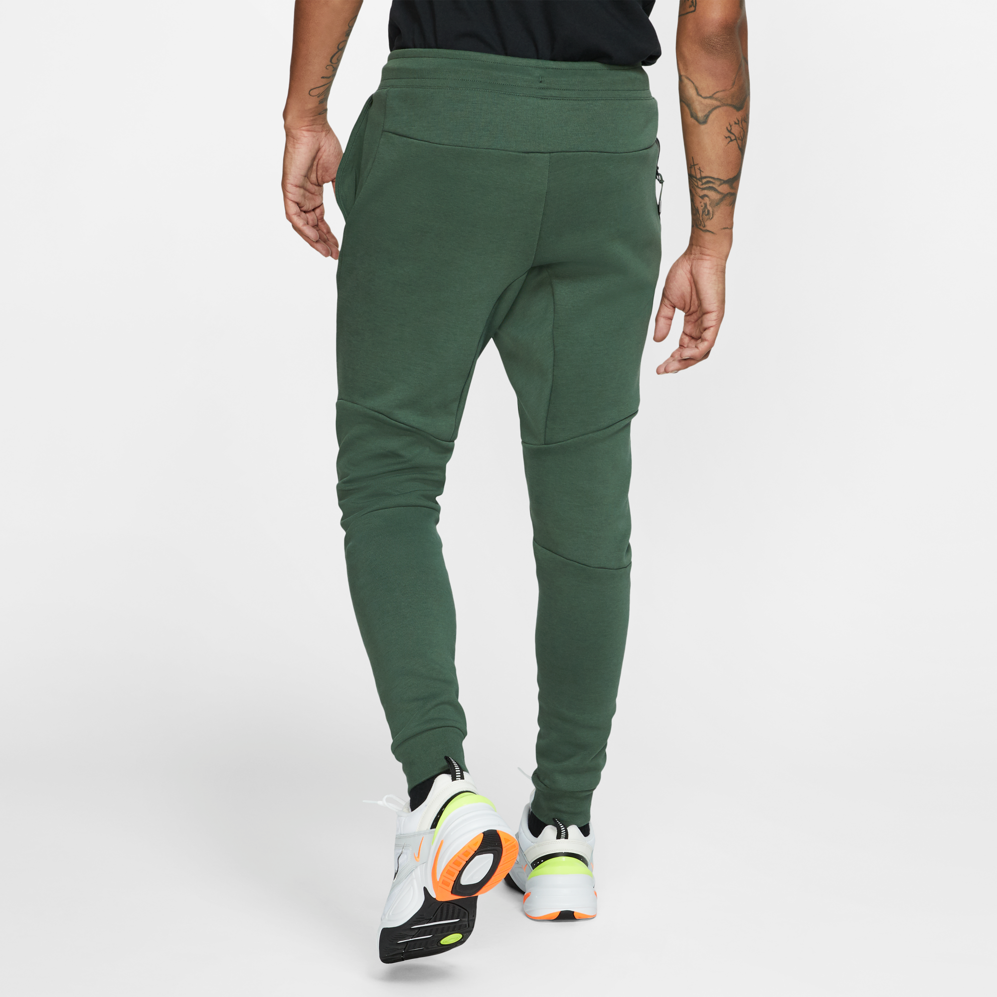 green nike tech