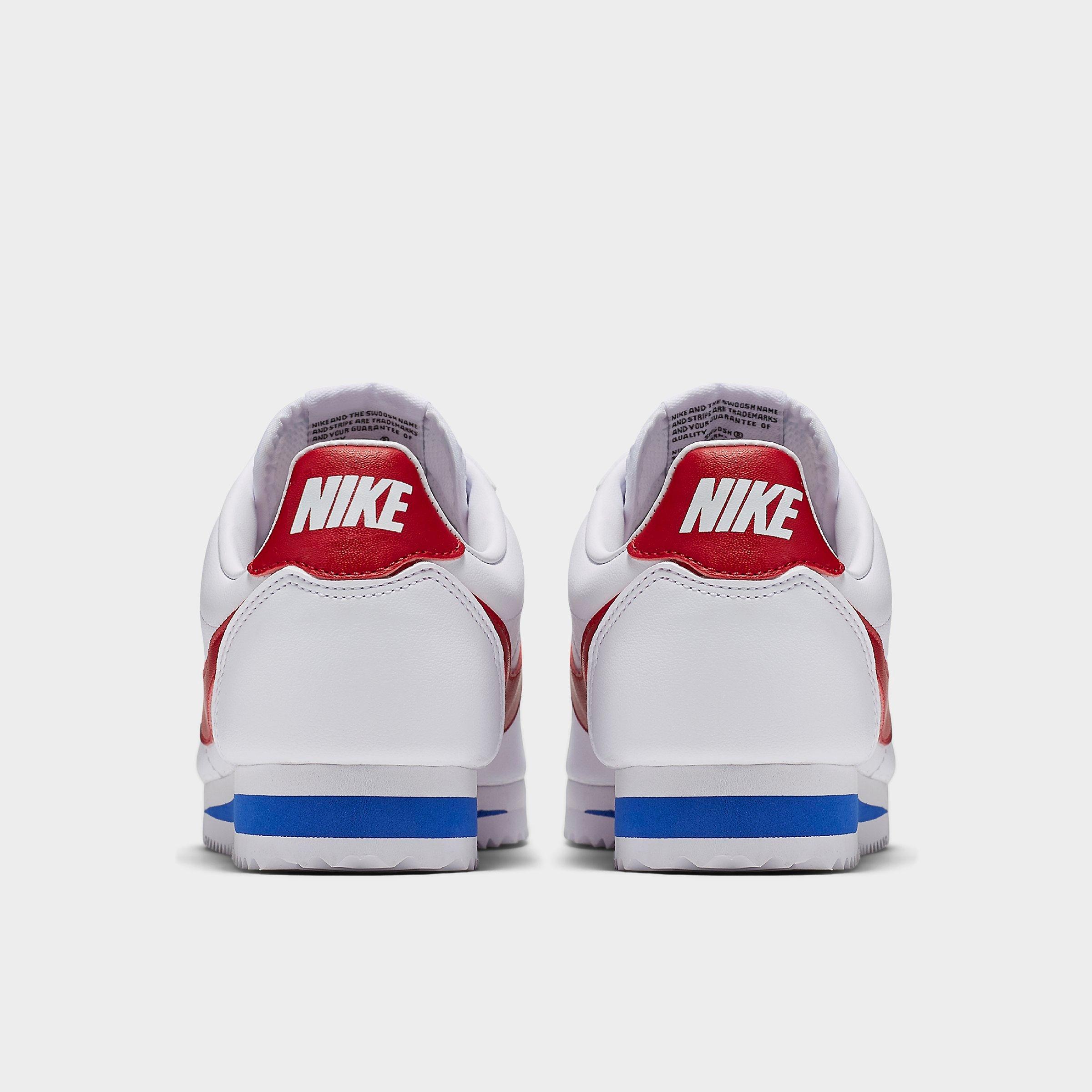 nike cortez womens red and blue