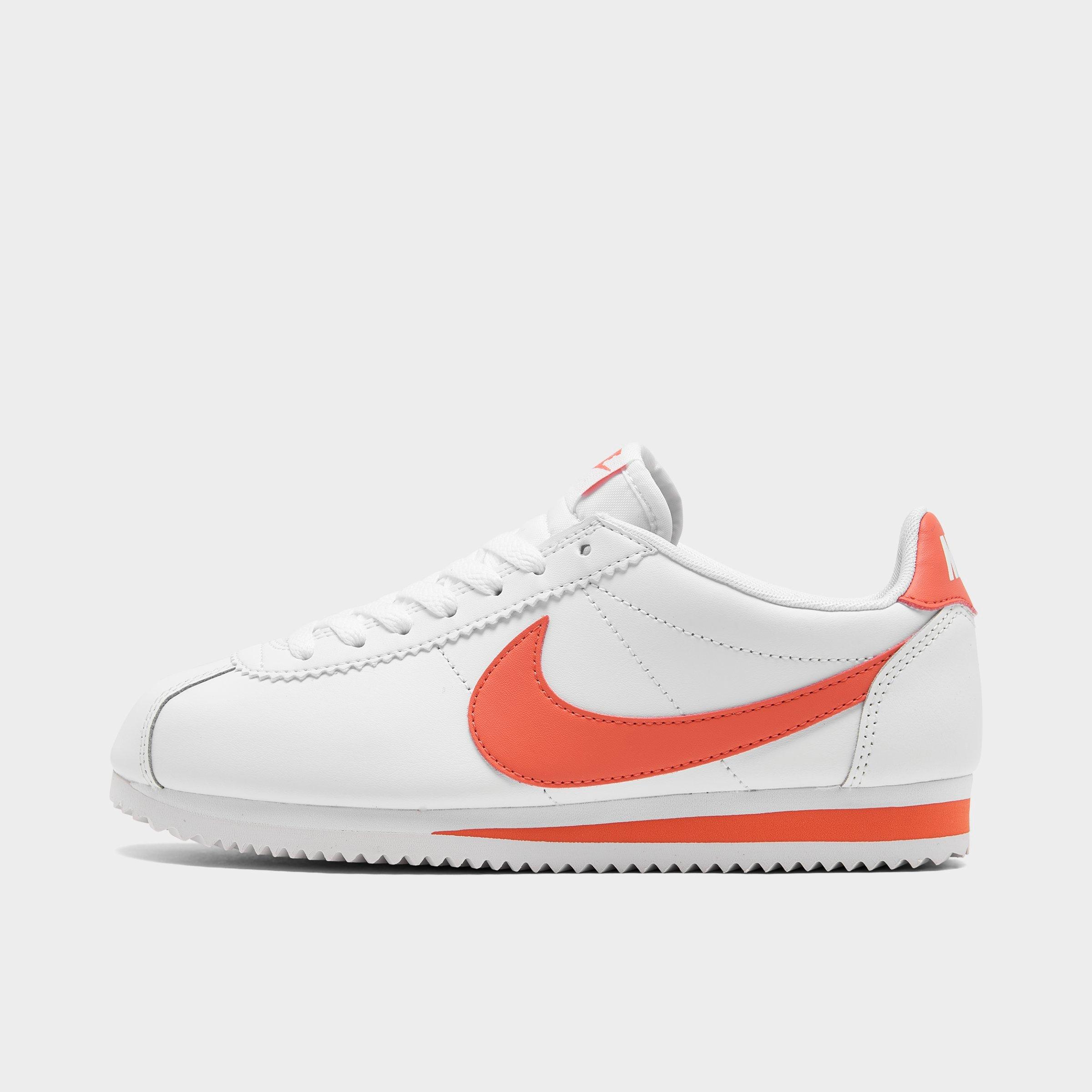 nike cortez red white