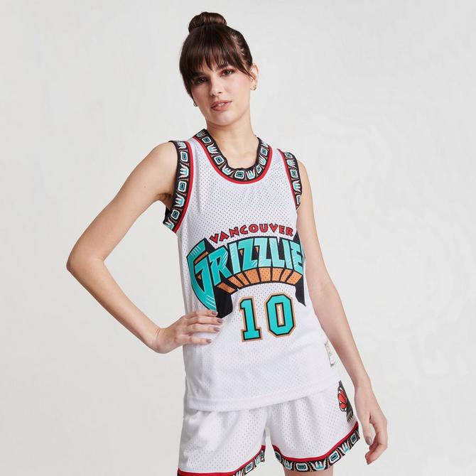 Women's Mitchell & Ness Vancouver Grizzlies NBA Mike Bibby