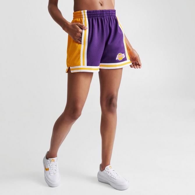 Official Los Angeles Lakers Ladies Shorts, Basketball Shorts, Gym Shorts,  Compression Shorts