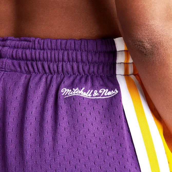 Mitchell & Ness Men's Los Angeles Lakers Swingman Shorts - White