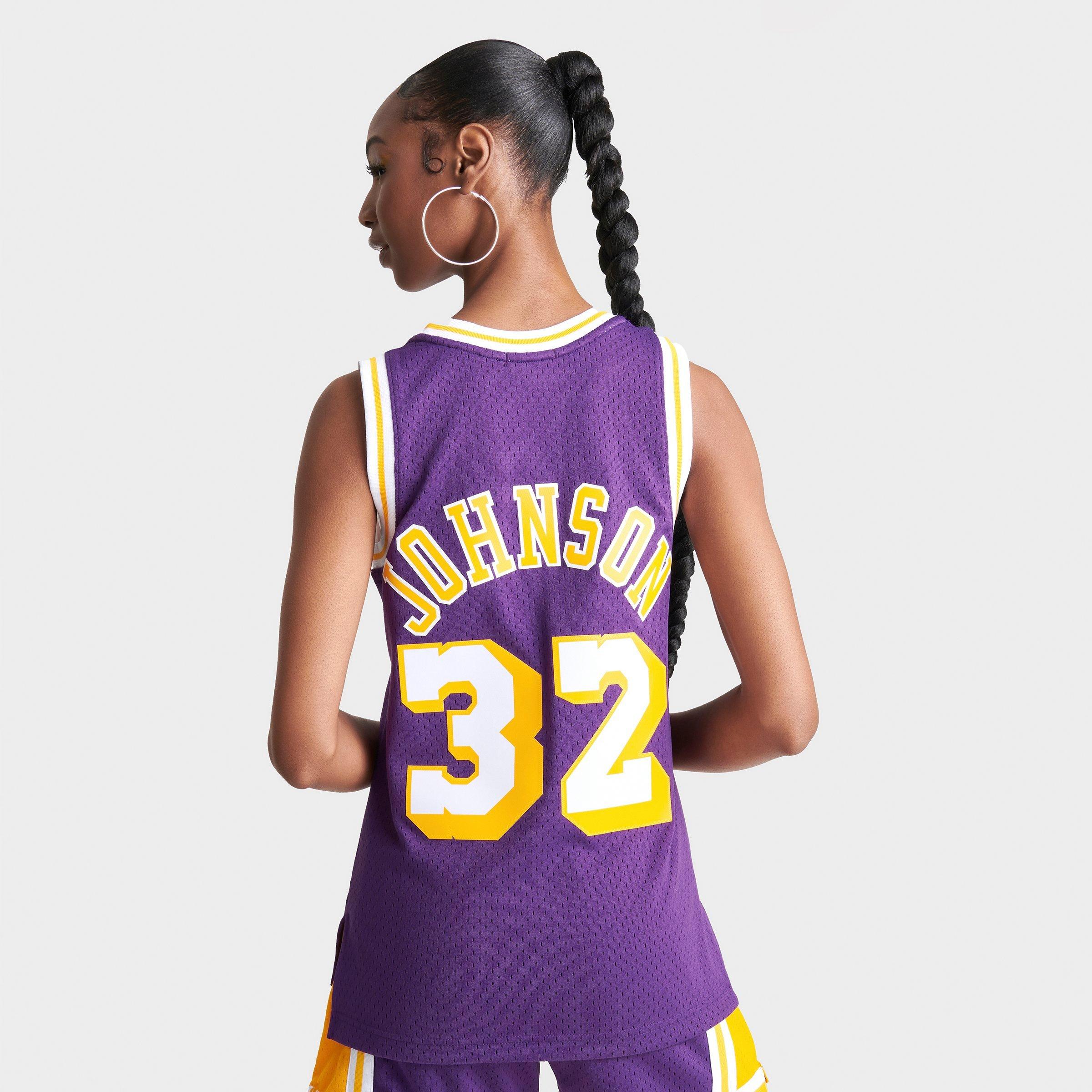 Magic johnson basketball jersey