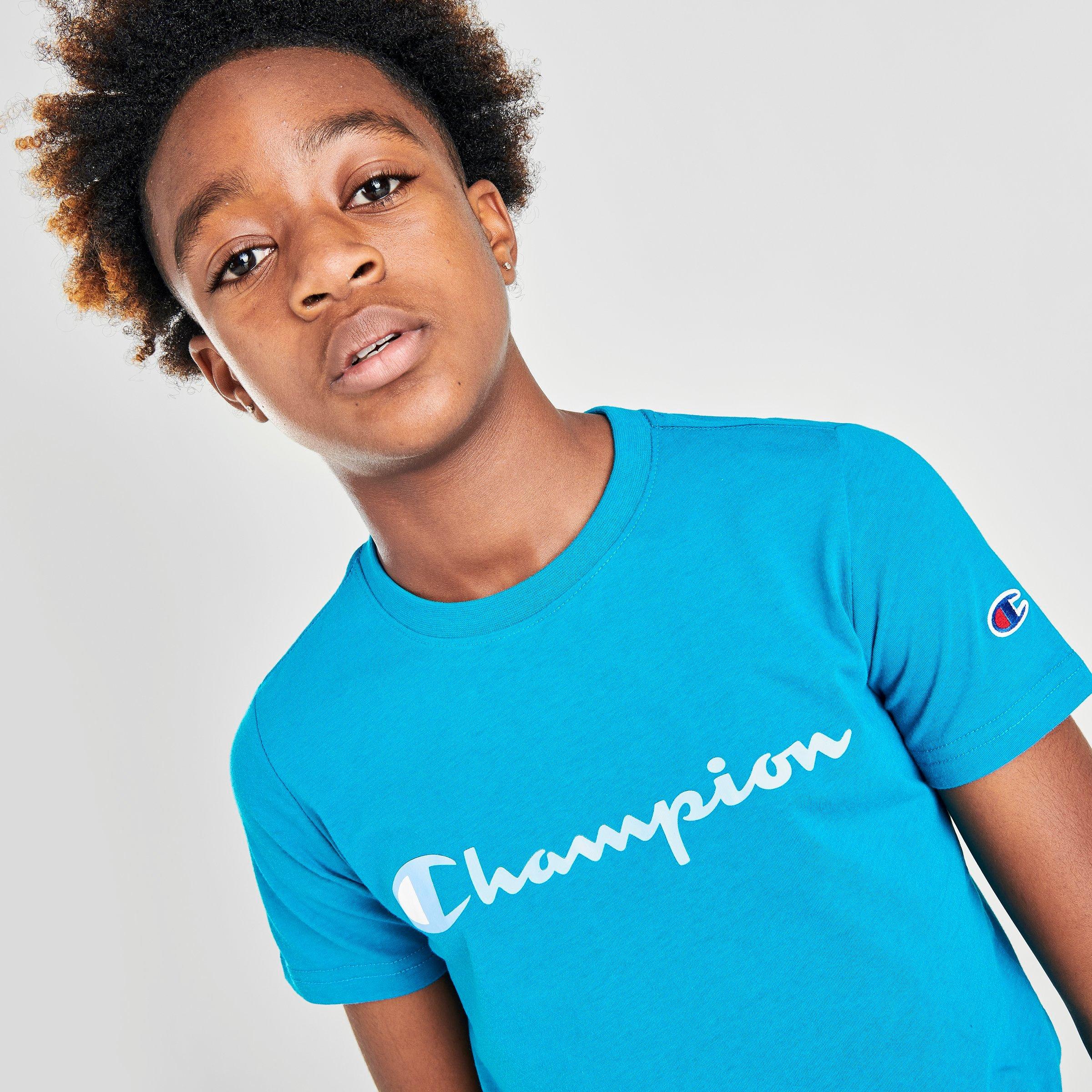 champion teal shirt