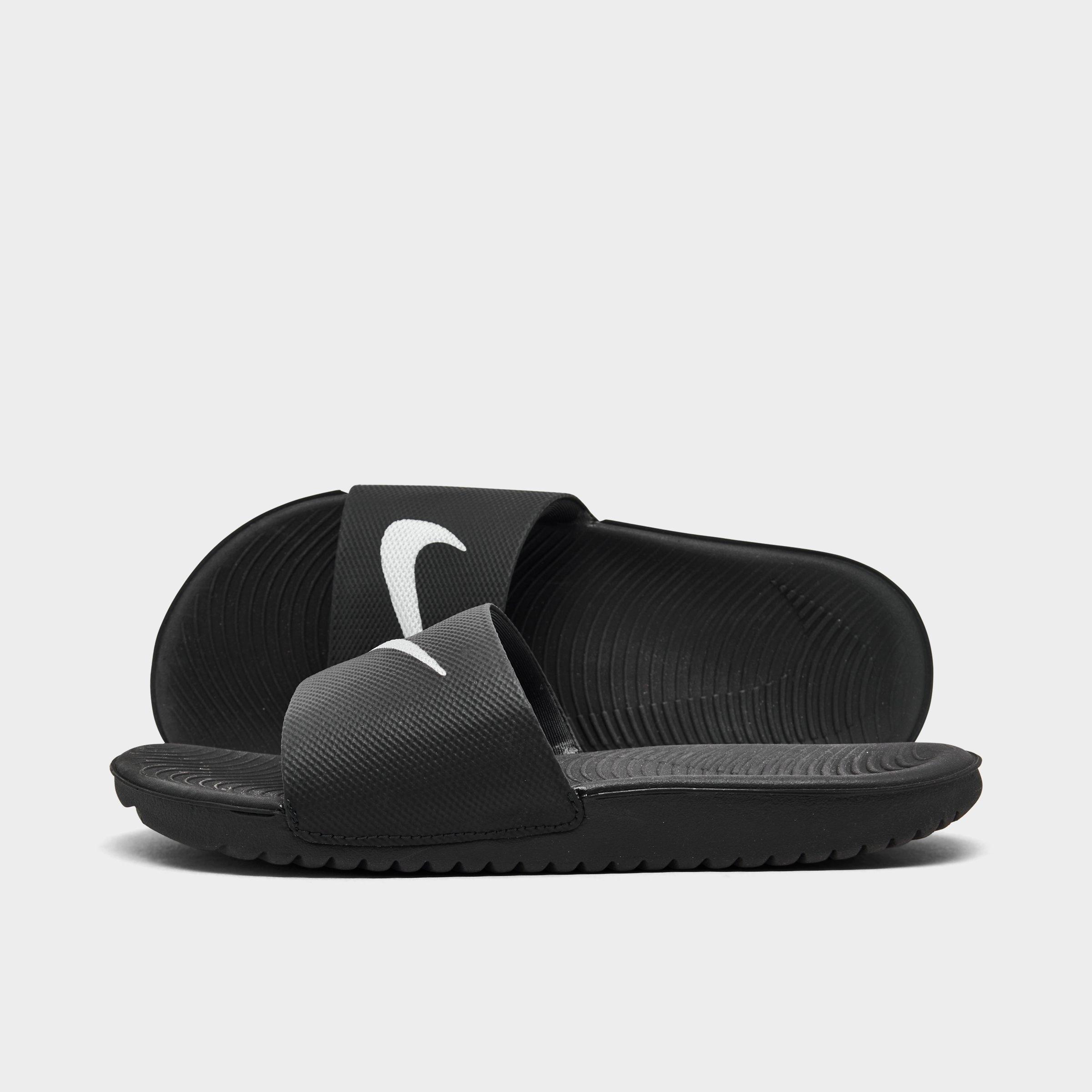 NEW Nike CALM SLIDES Sandals Slip Ons Men's Size 6 in BLACK