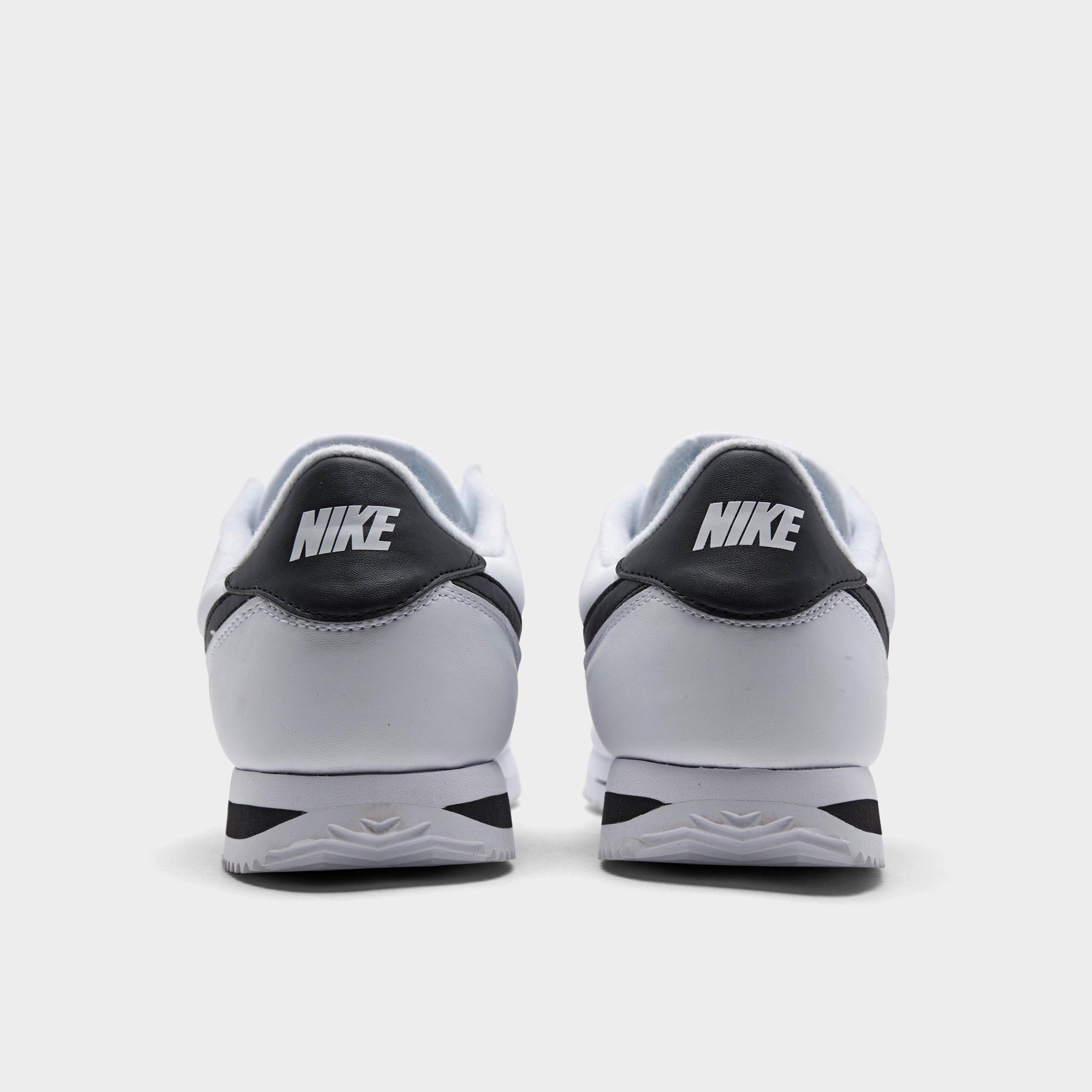 gray nike cortez shoes