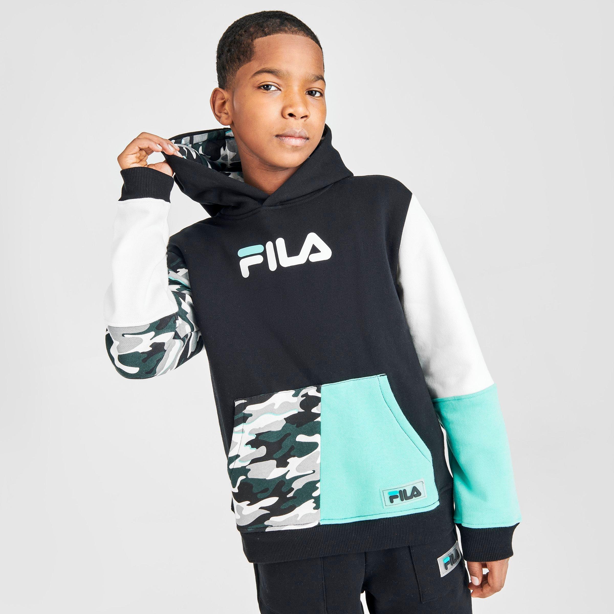 fila camo hoodie