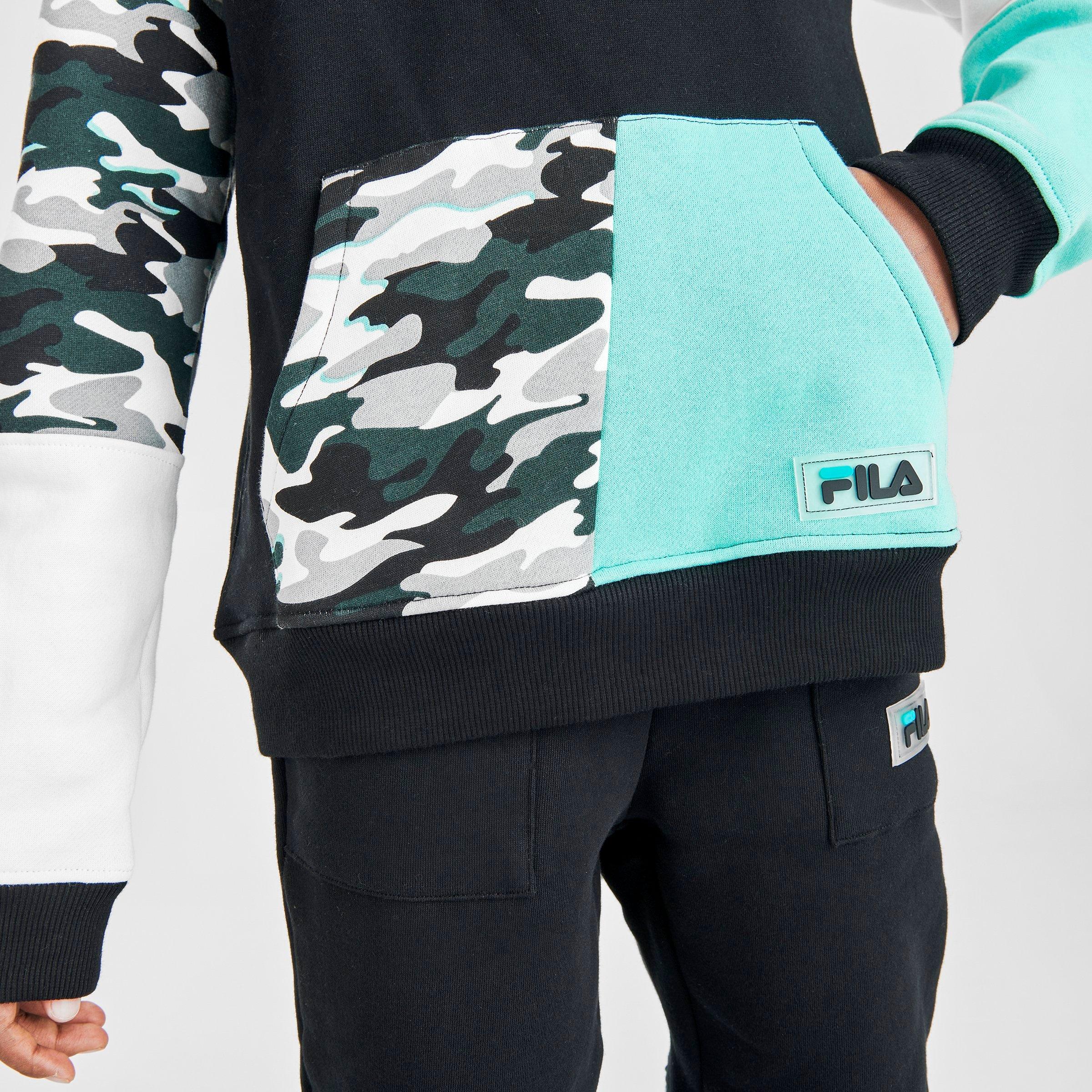 fila camo hoodie