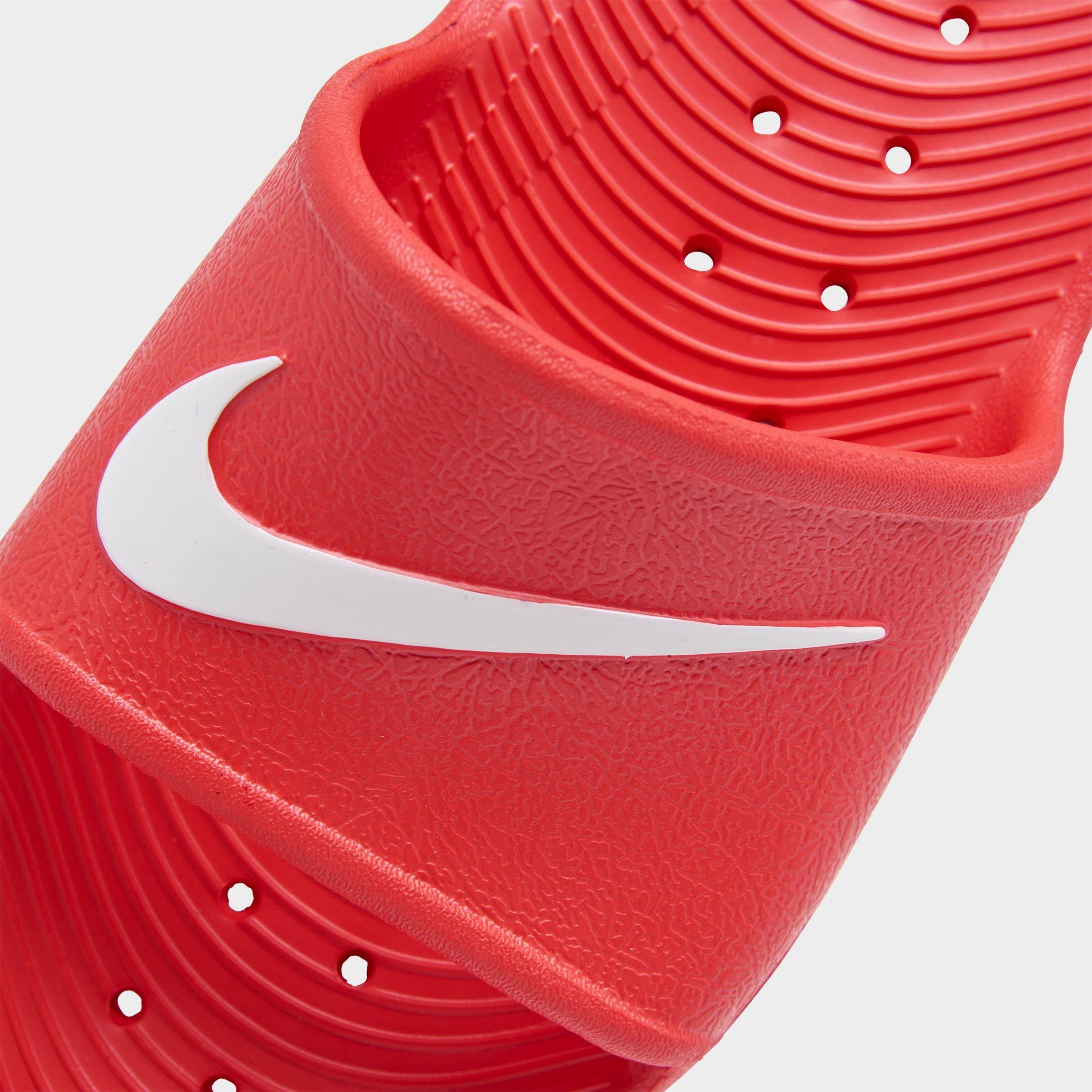 nike kawa slide red