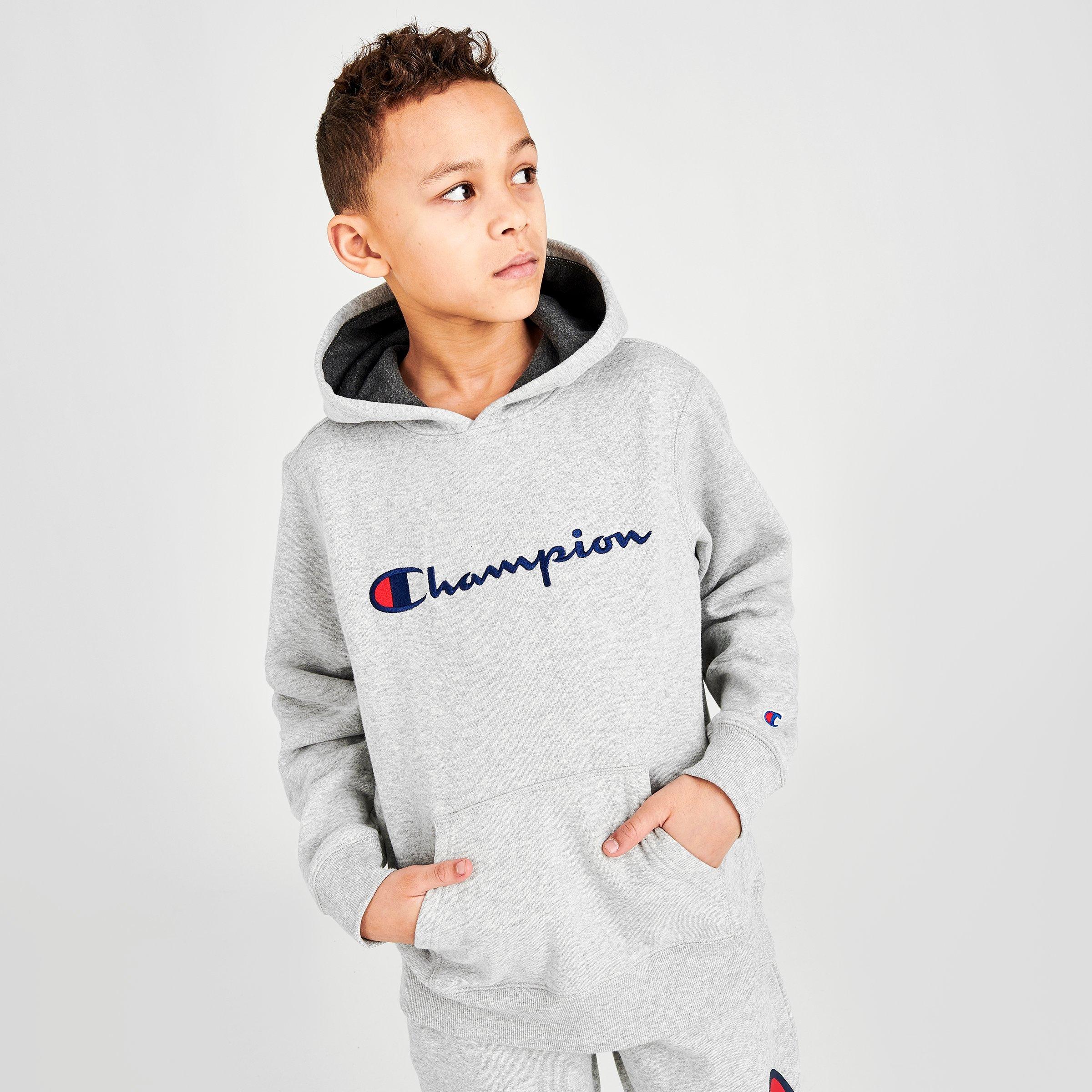 infant champion heritage hoodie and jogger set