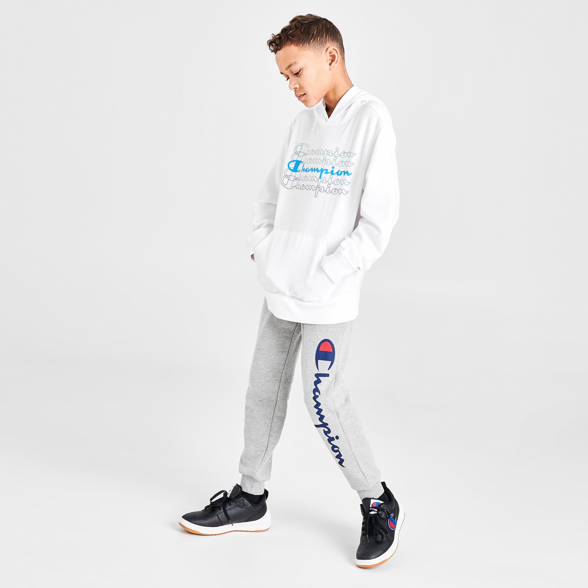 white champion hoodie for kids