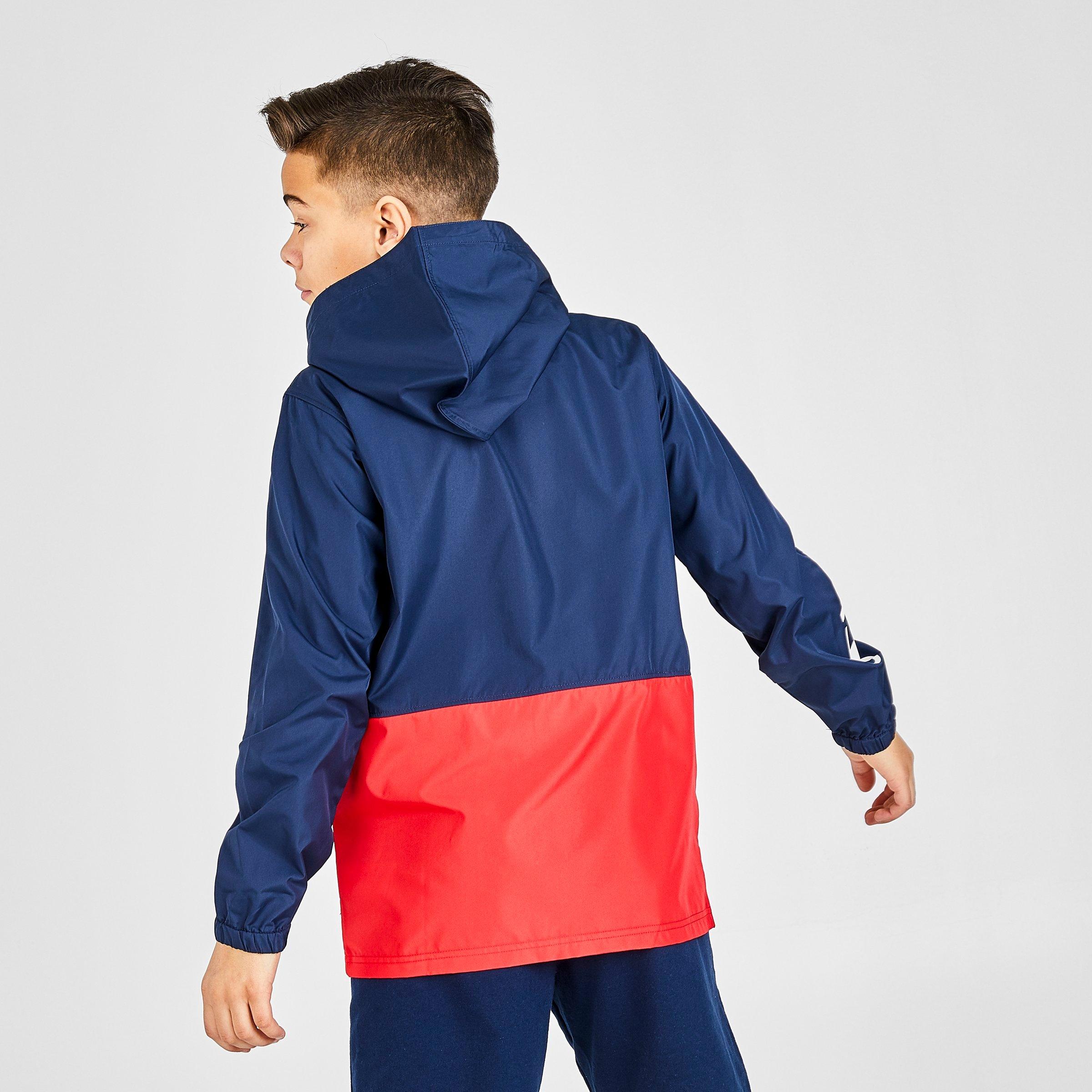 champion navy windbreaker