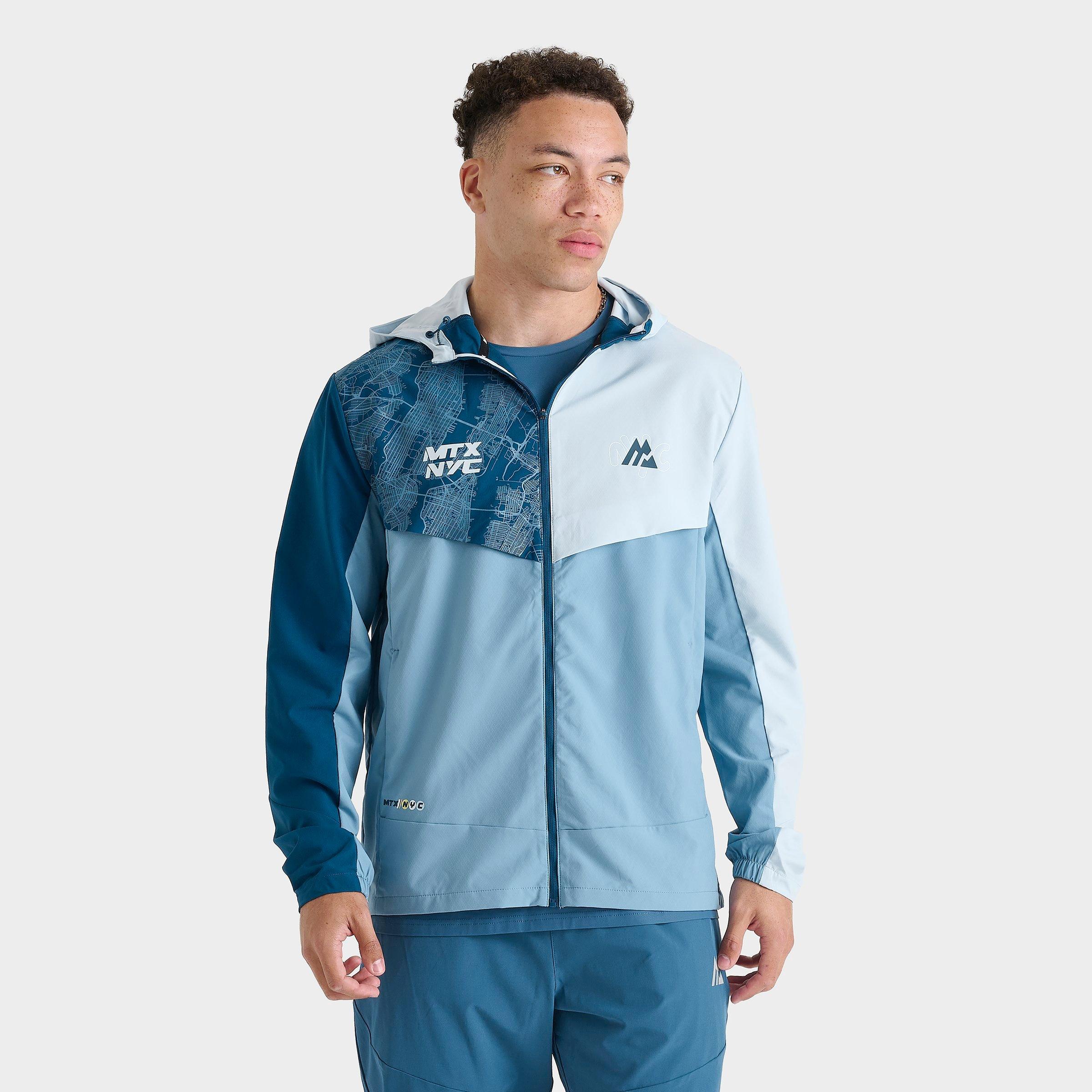 ウォーキング・ランニングウェア hereness calm jacket ice gray pants set Men's Montirex MTX Run City New York Running Jacket | Finish Line