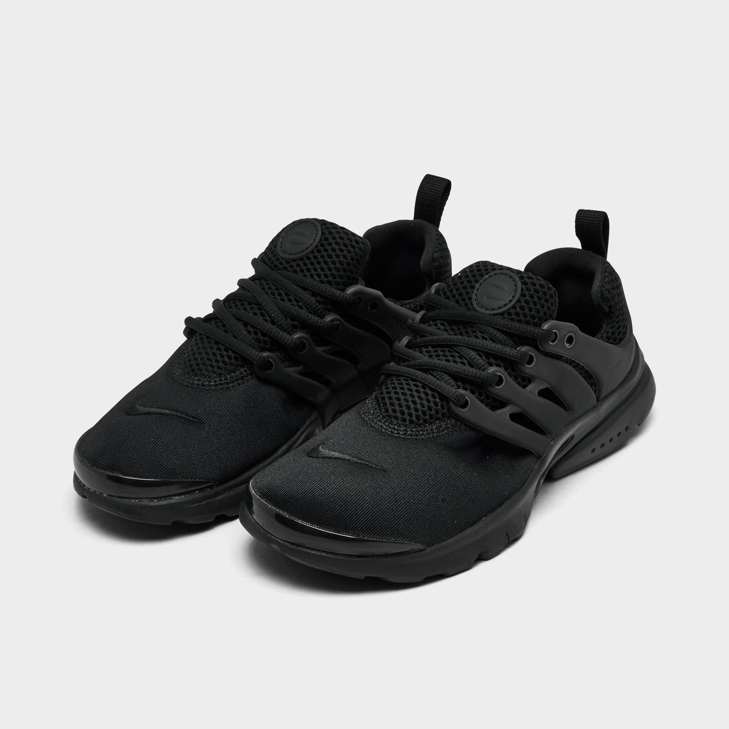 kids nike presto black