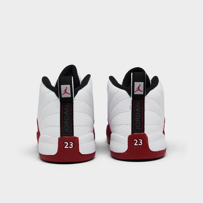 Red jordan 12 finish clearance line