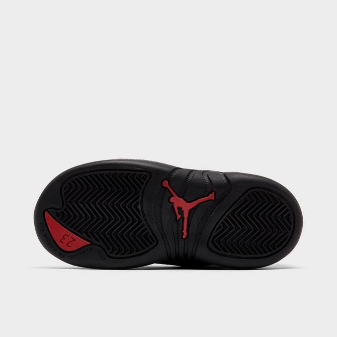 Jordan 12 red toddler best sale