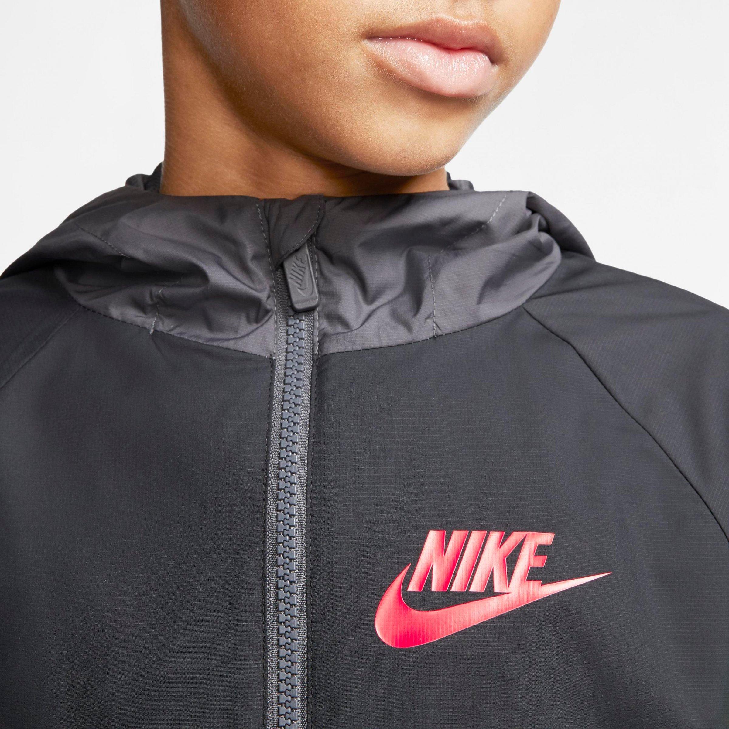 nike windbreaker youth large