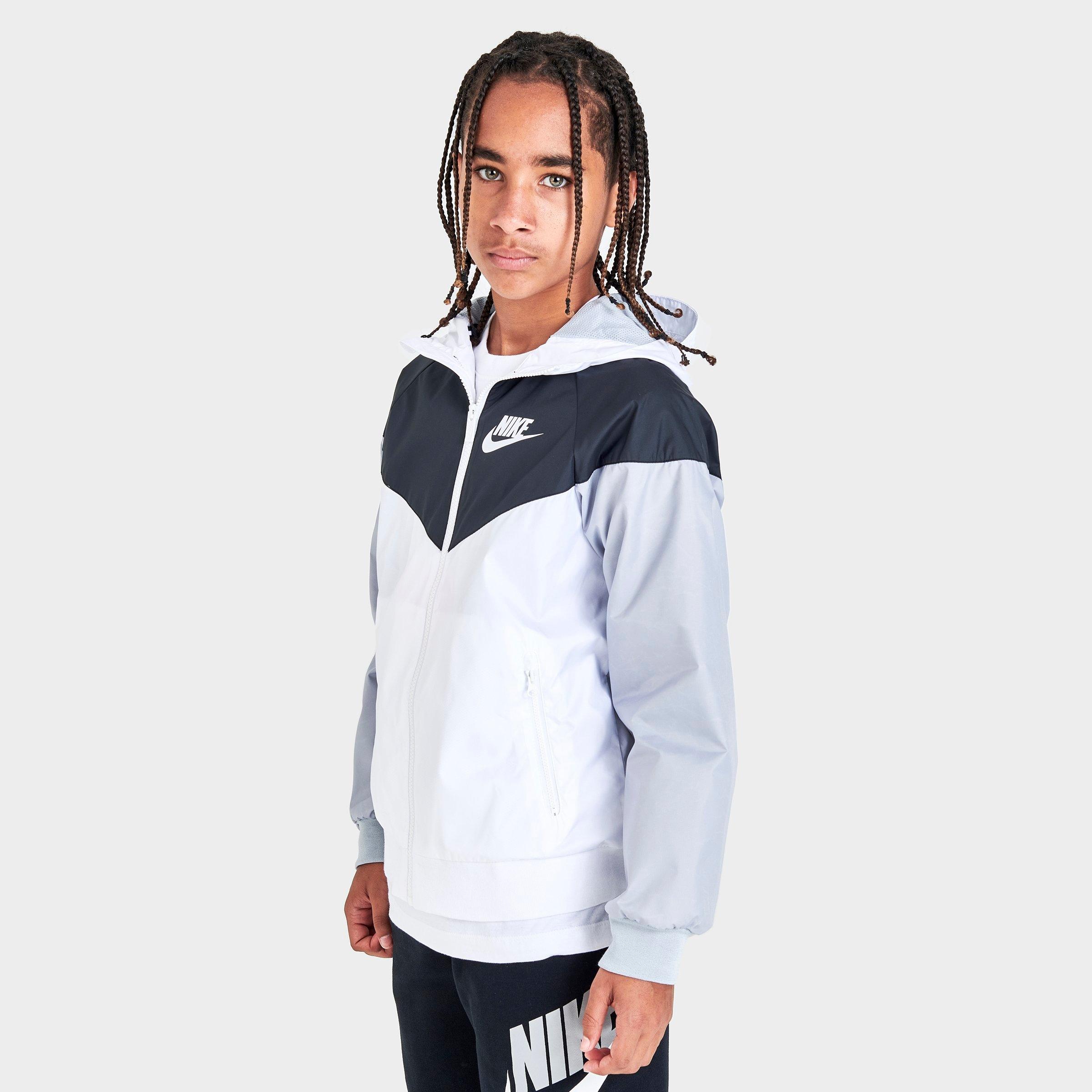 nike sportswear windrunner white