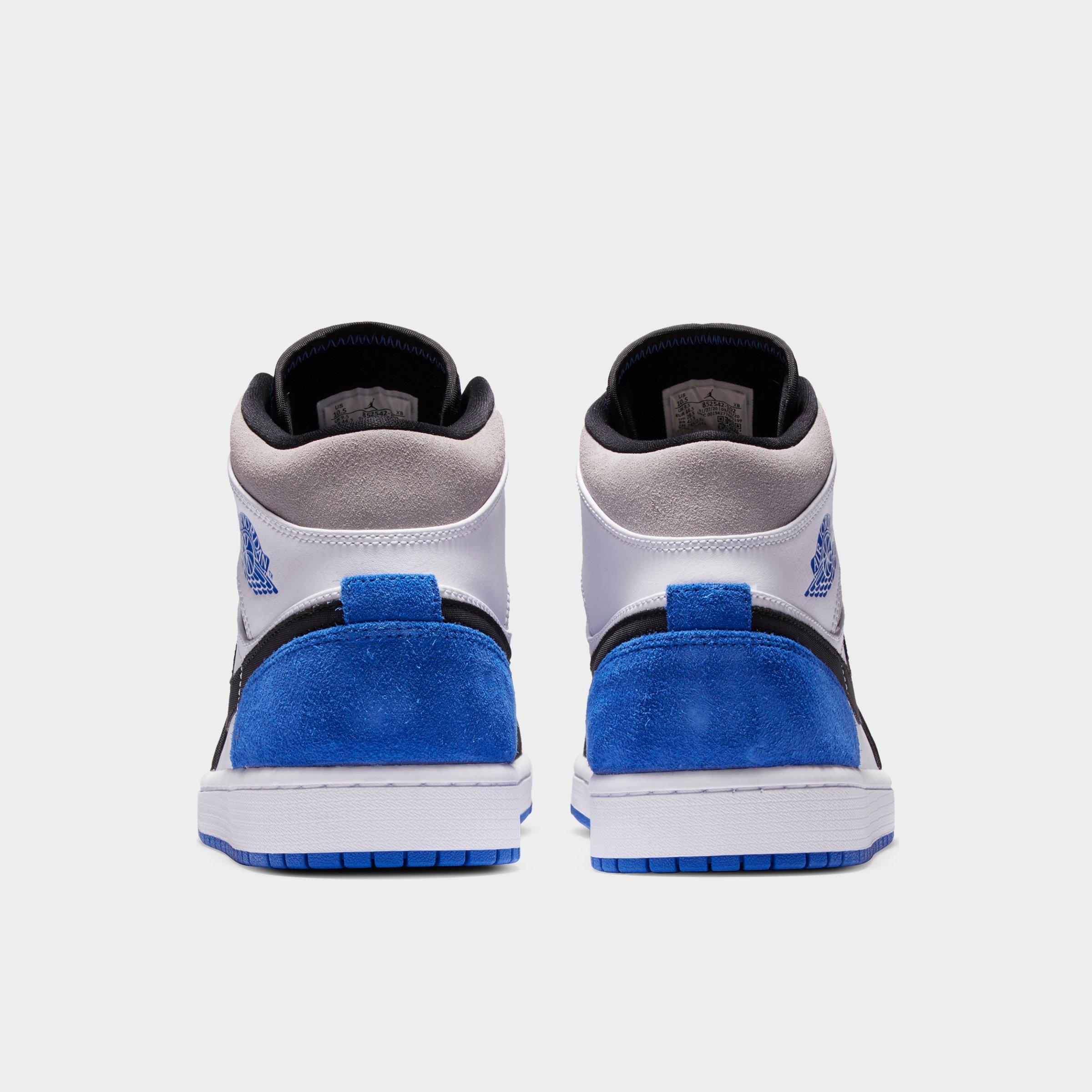 men's air jordan 1 mid se casual shoes