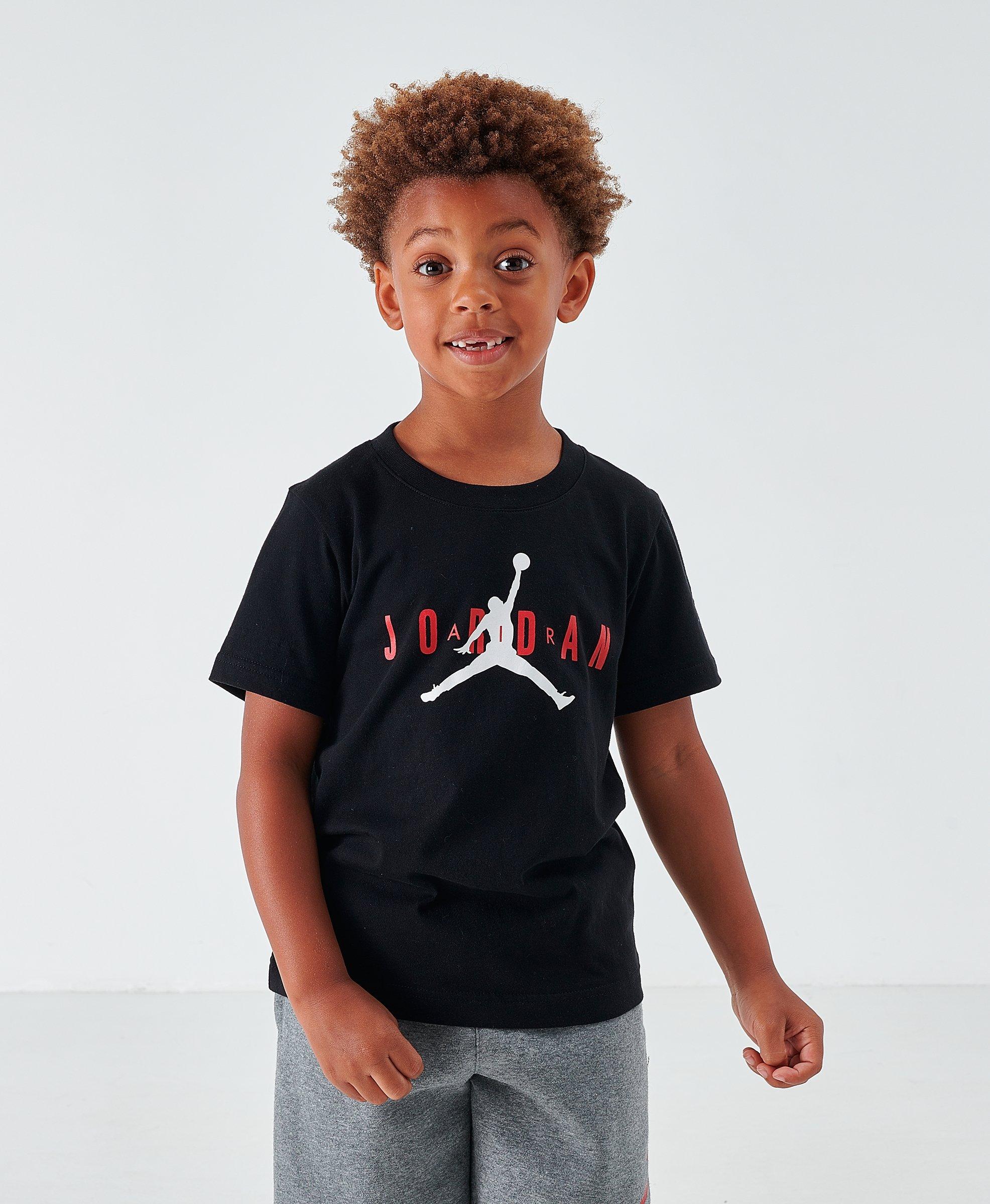 kids air jordan shirts