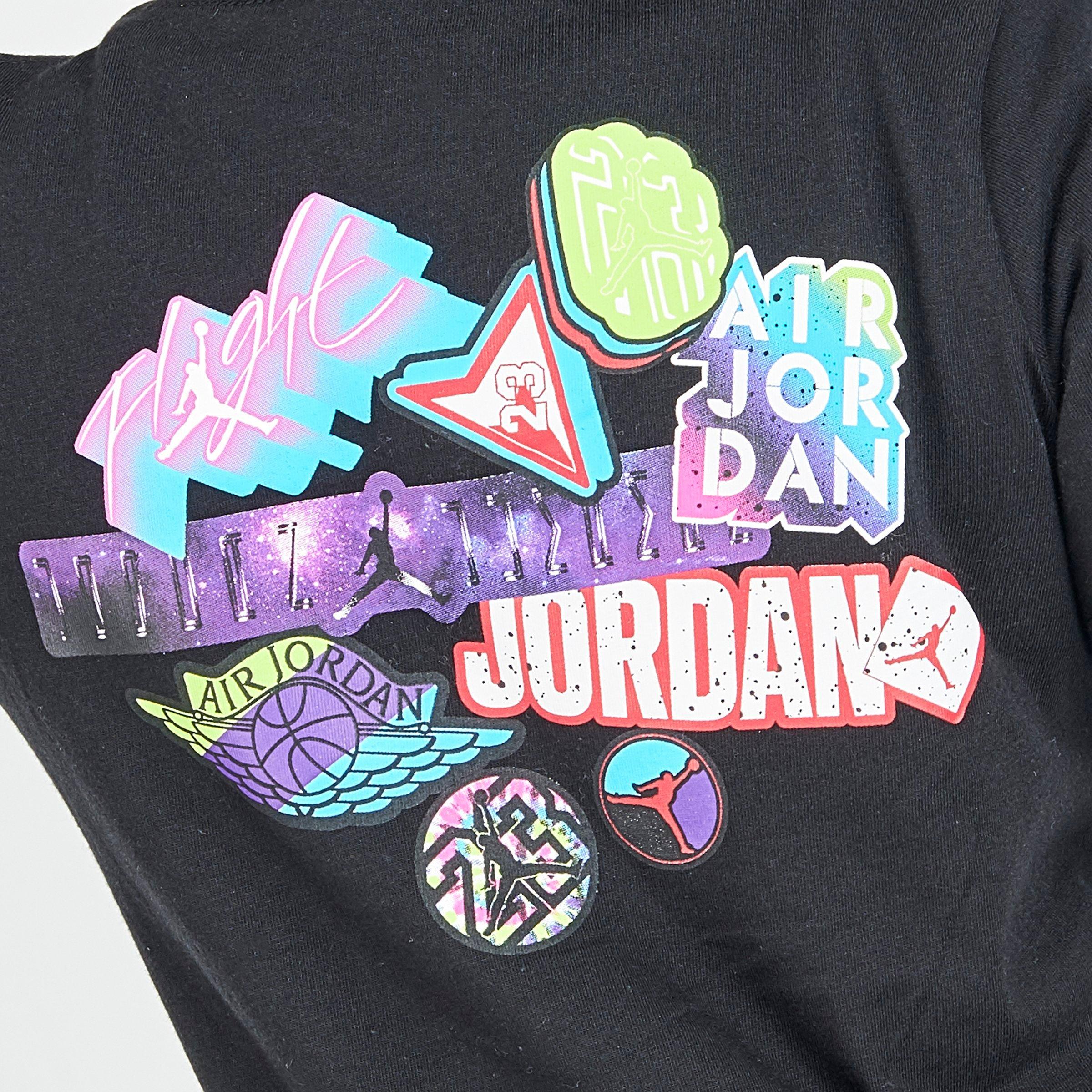 boys purple jordan shirt