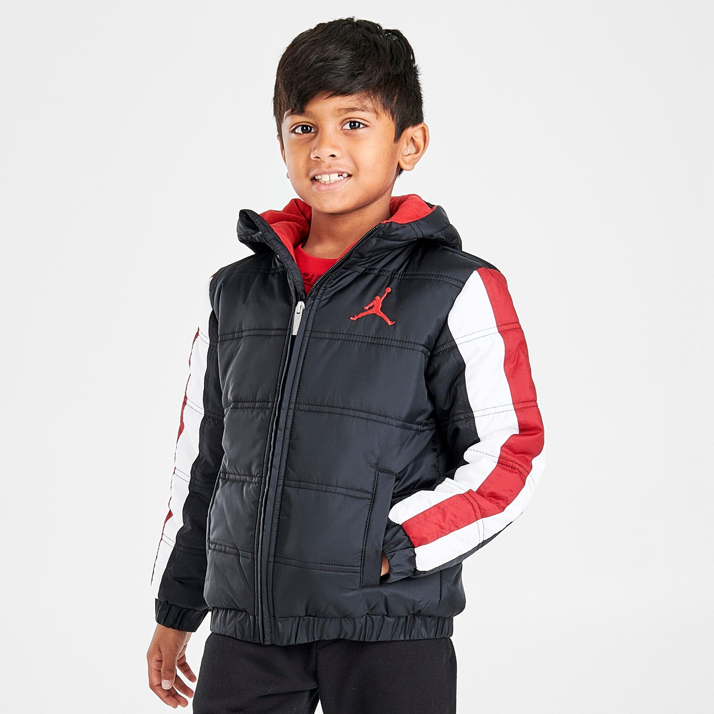 boys black puffer jacket