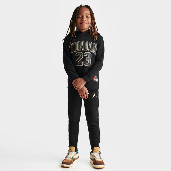 Girls' Little Kids' Nike Home Swoosh Home Half-Zip Hoodie and Leggings Set