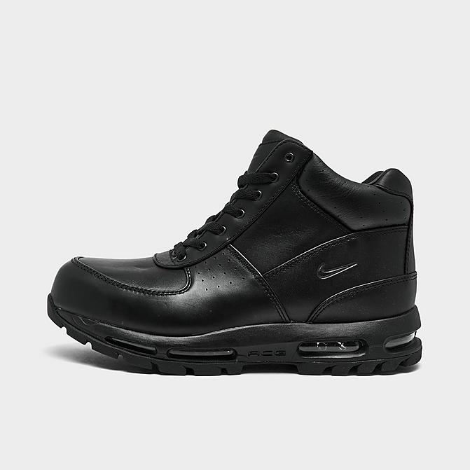 Right view of Nike Air Max Goadome Boots in Black/Black/Black Click to zoom