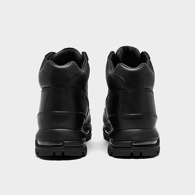 Left view of Nike Air Max Goadome Boots in Black/Black/Black Click to zoom