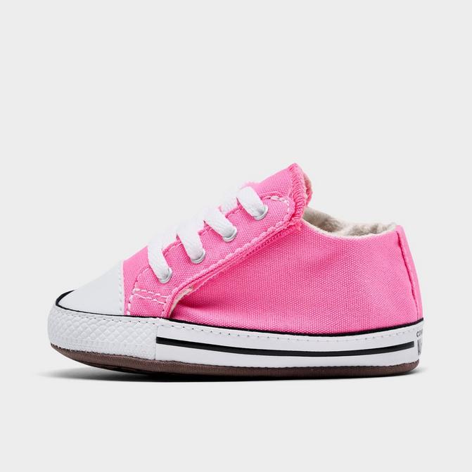 Pink converse outlet crib shoes