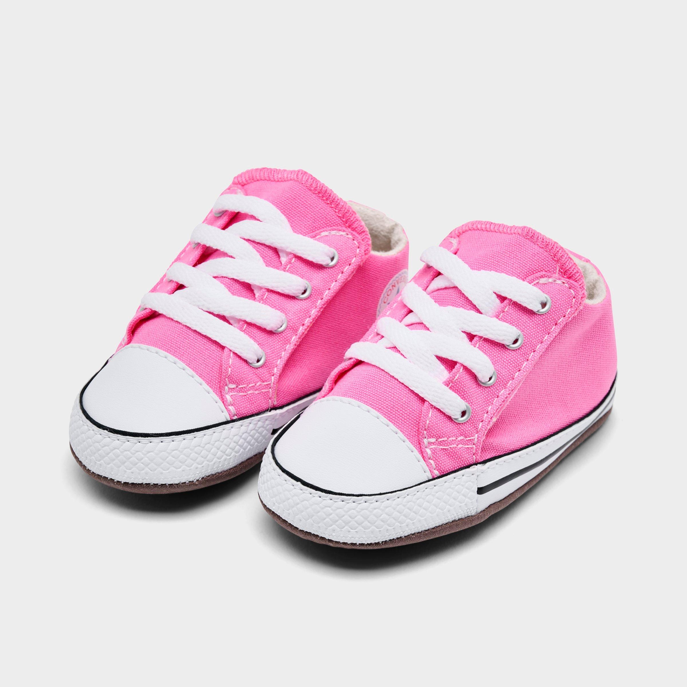 pink crib converse