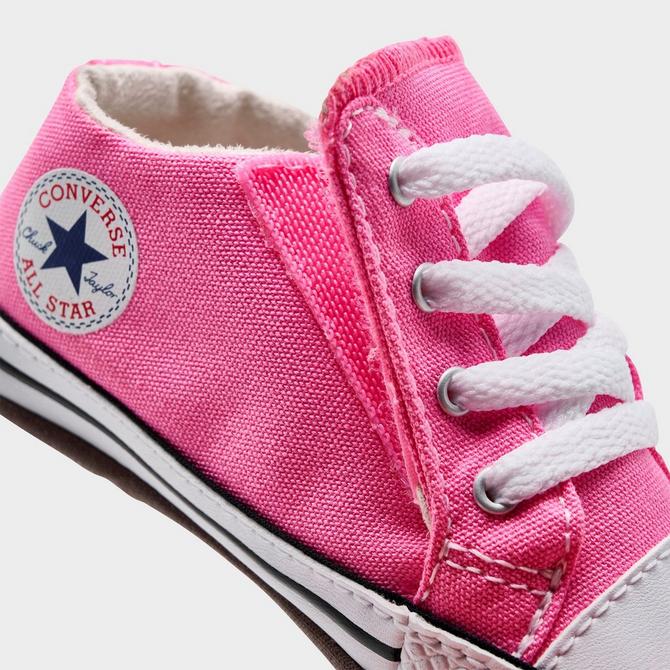 Baby pink hot sale converse infant