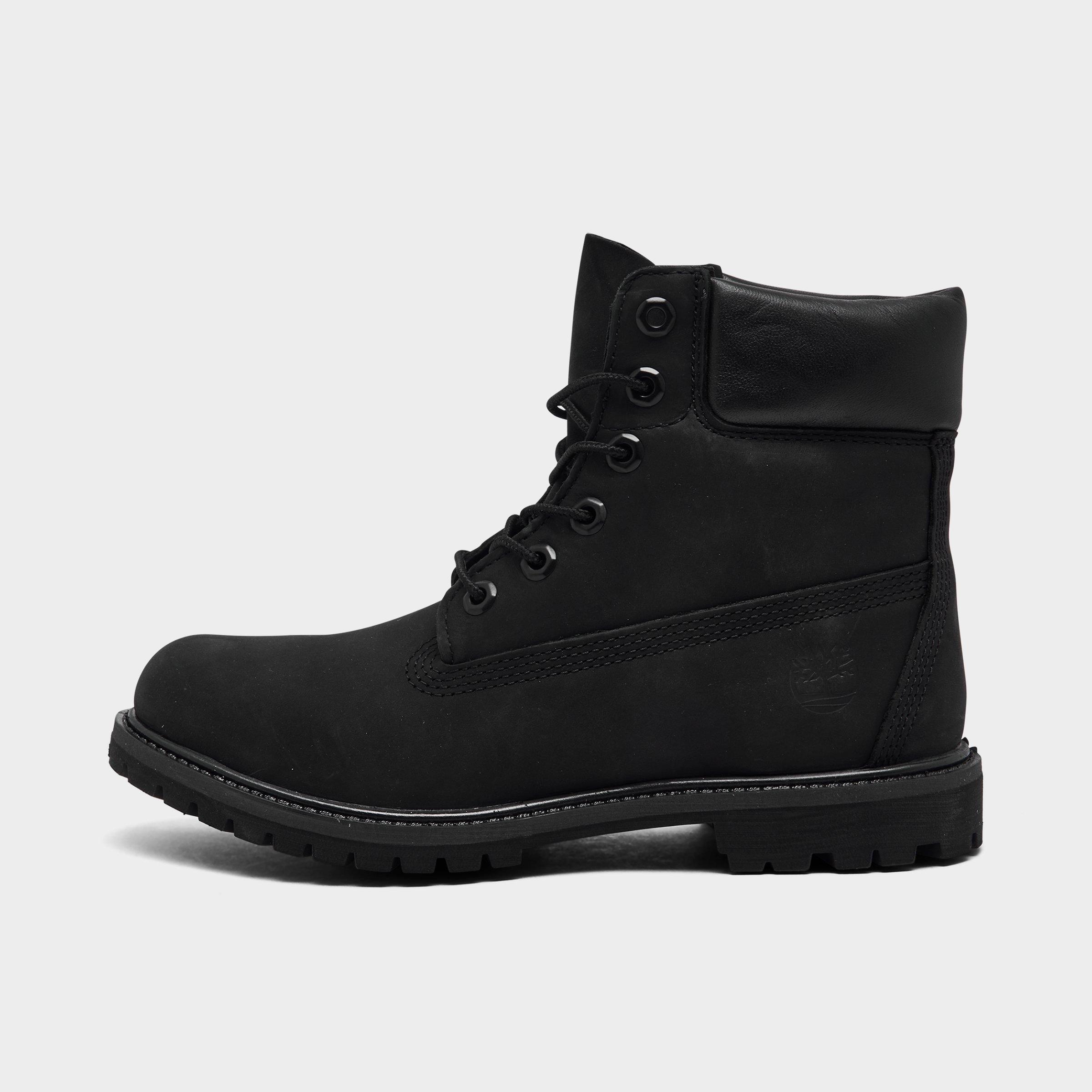 finish line black timberland boots