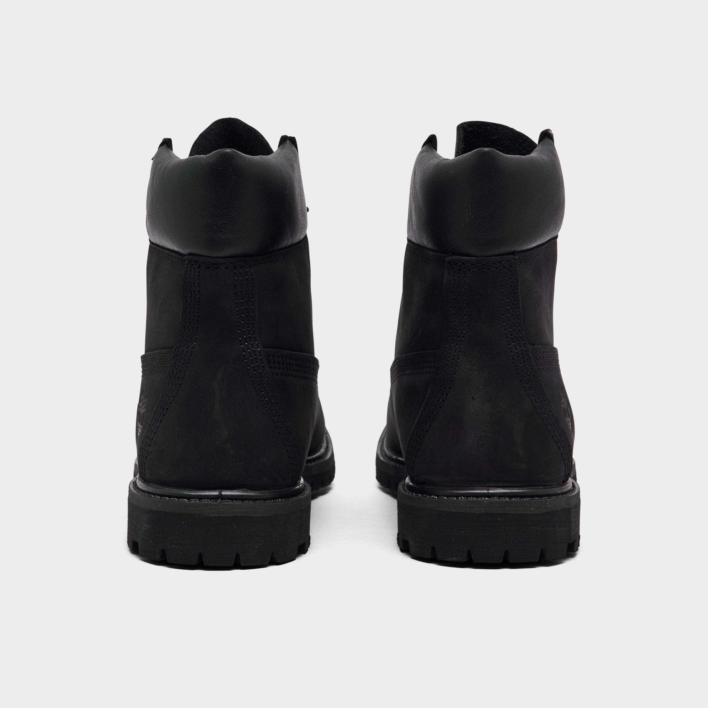 timberland black women's 6 inch