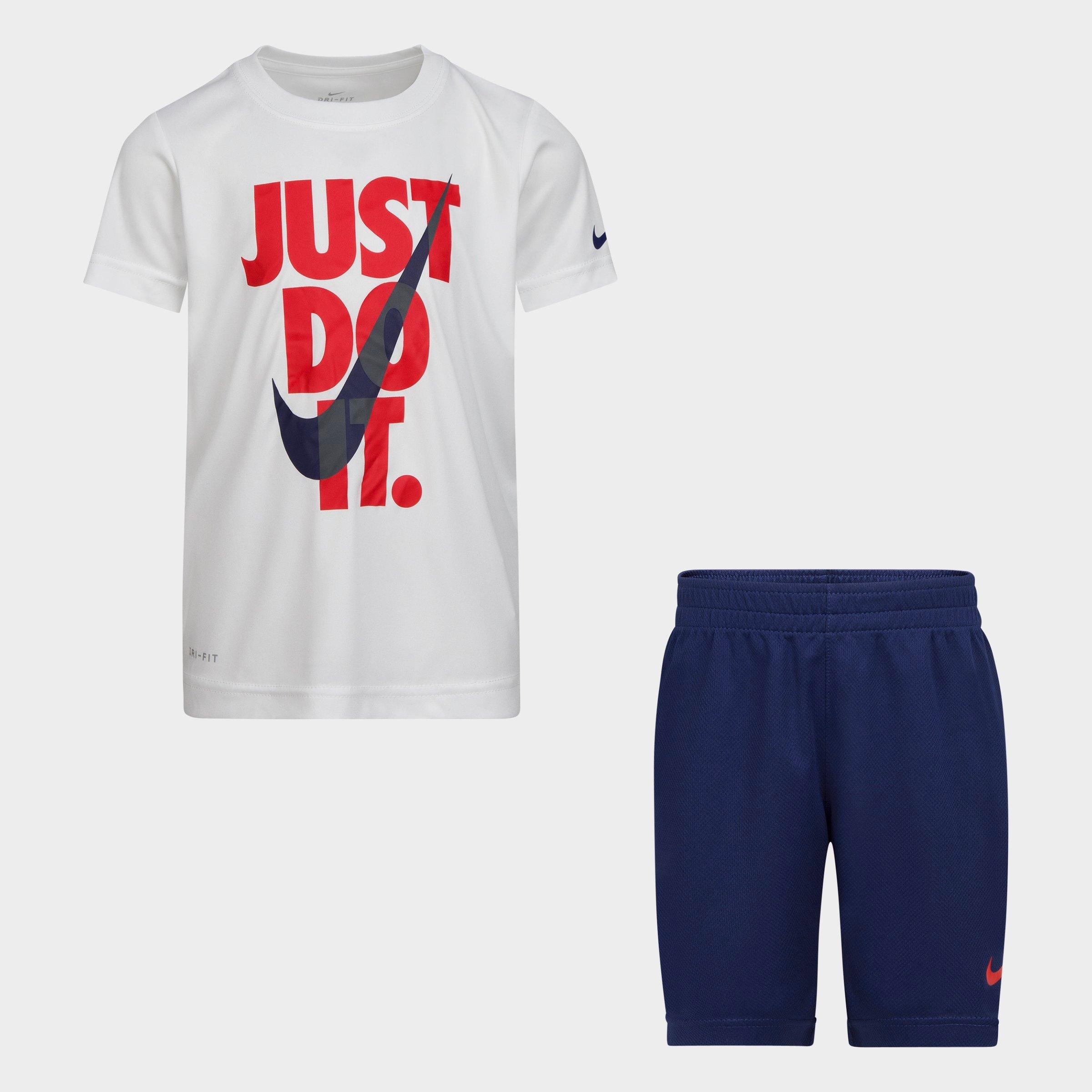 kids nike short sets