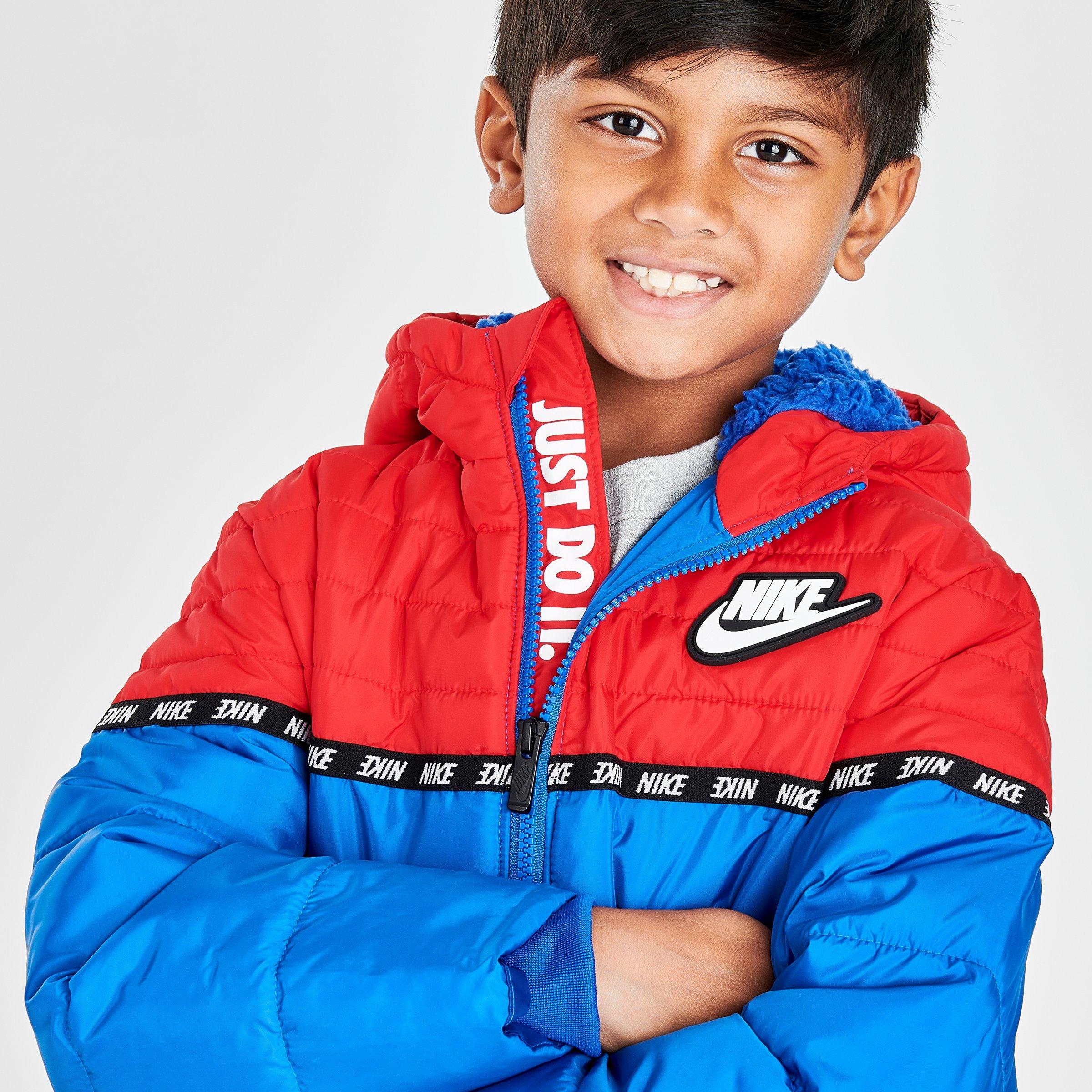 boys red nike jacket