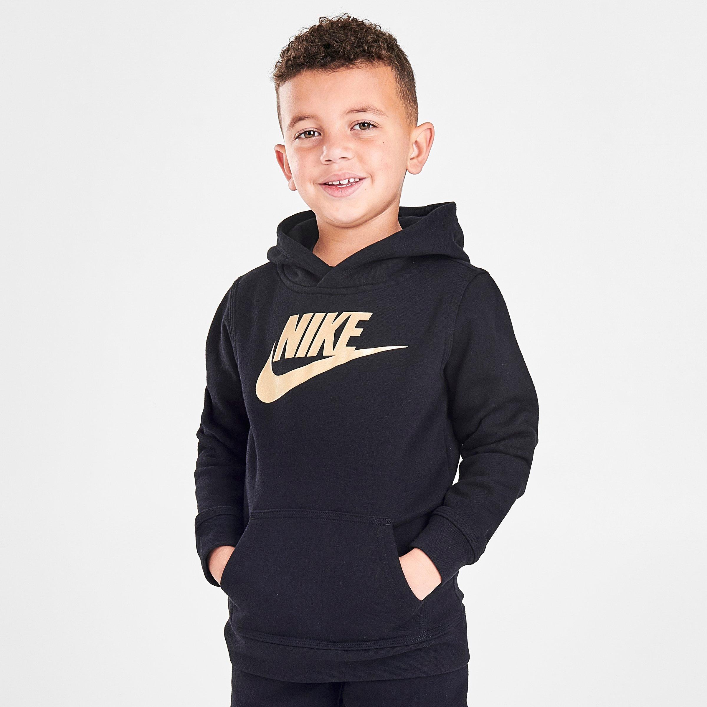 nike metallic pullover