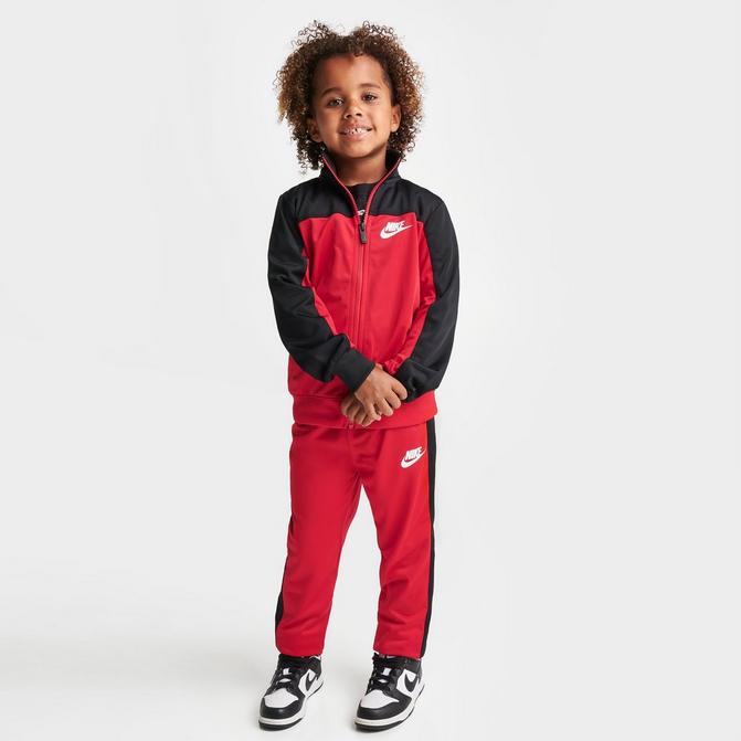 Nike sweat suits red best sale