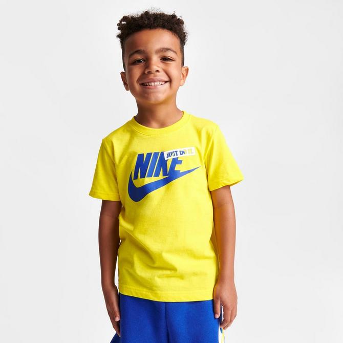 Kids' Nike HBR T-Shirt and Shorts Set| Finish